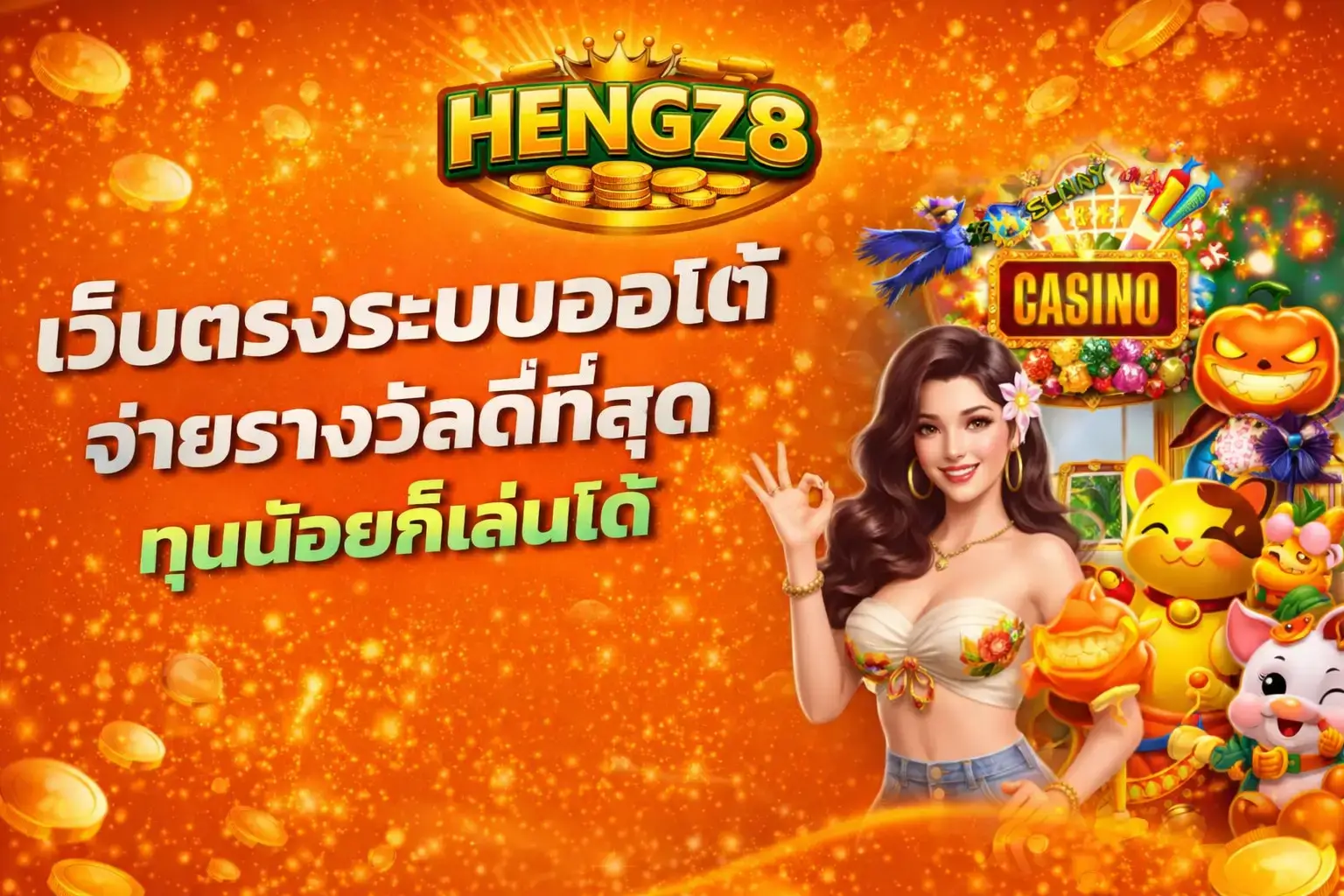 ทางเข้า HENGZ8 เว็บตรงระบบออโต้